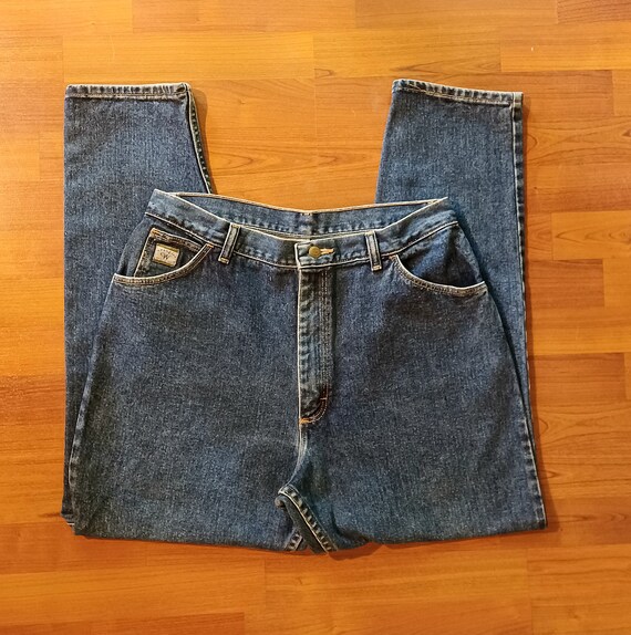 Vintage Ultra High Rise Stone washed Mom Jeans size Unknown 34