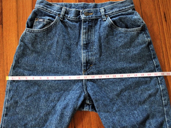 Vintage Acid Washed High Rise Mom Jeans size VTG … - image 5