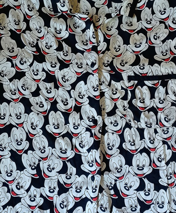Vintage RARE 100% Silk Many Faves of Mickey Mouse… - image 2
