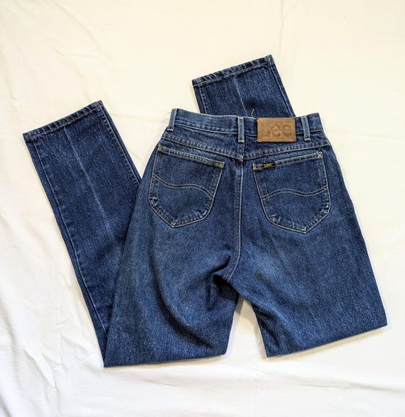ヴィンテージ ハイライズ Lee マム ジーンズ サイズ VTG 7 股下 31