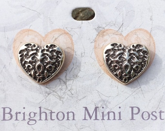 Brighton Heart Cordoba Mini Post J21830 Pierced Earrings Birthday Gift