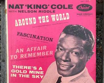 Nat 'King' Cole* With Nelson Riddle – Around The World 7" Vinyl Extended Play Single