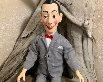 pee wee herman puppet doll
