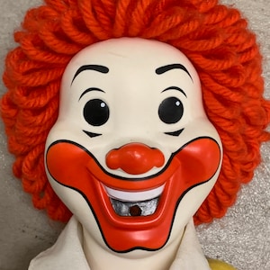 1978 Ronald McDonald Doll Hasbro Clown Doll image 2