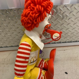 1978 Ronald McDonald Doll Hasbro Clown Doll image 5