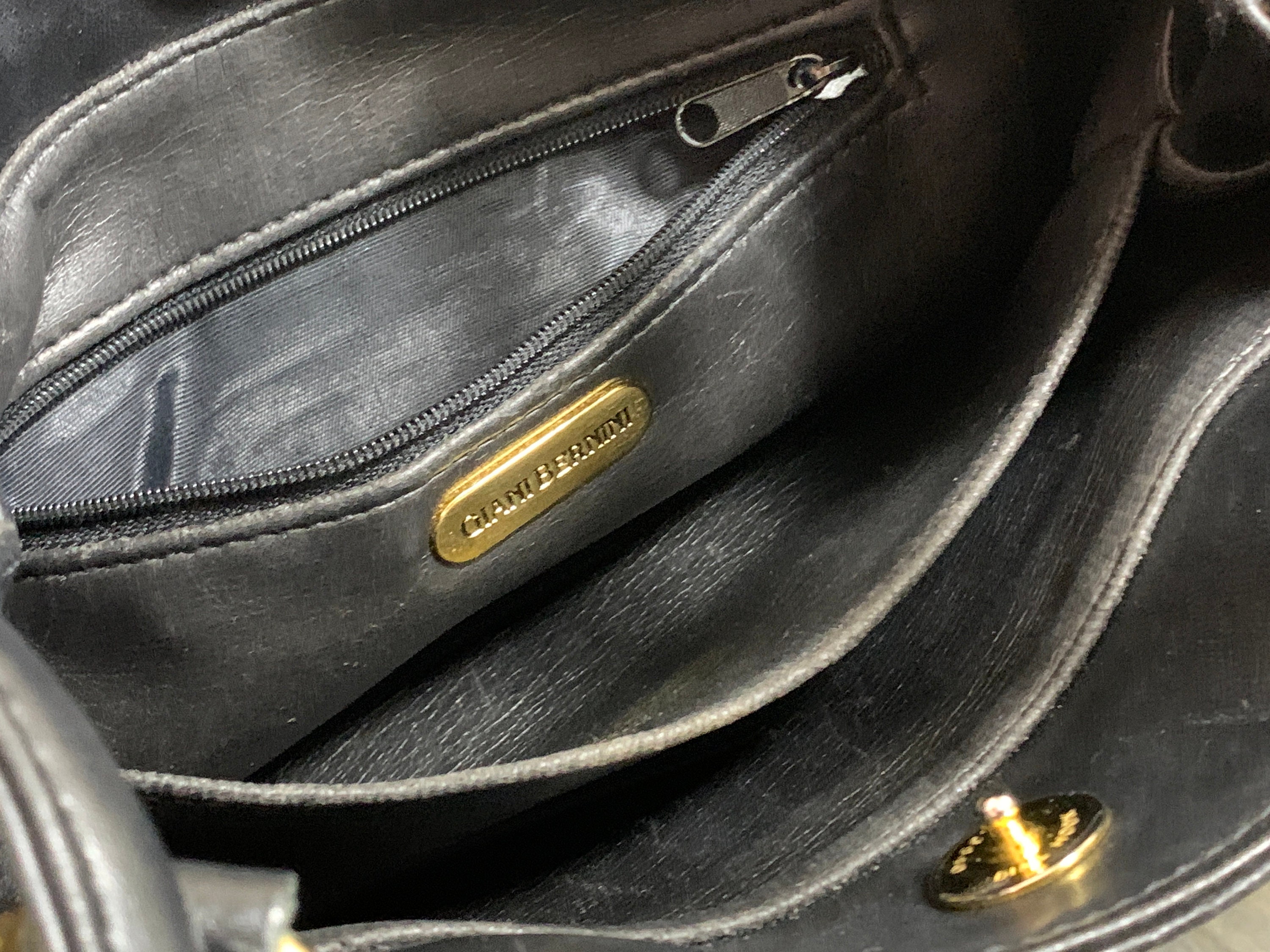 Giani Bernini Nappa Leather Front Zip Crossbody, Created for Macy's - Macy's