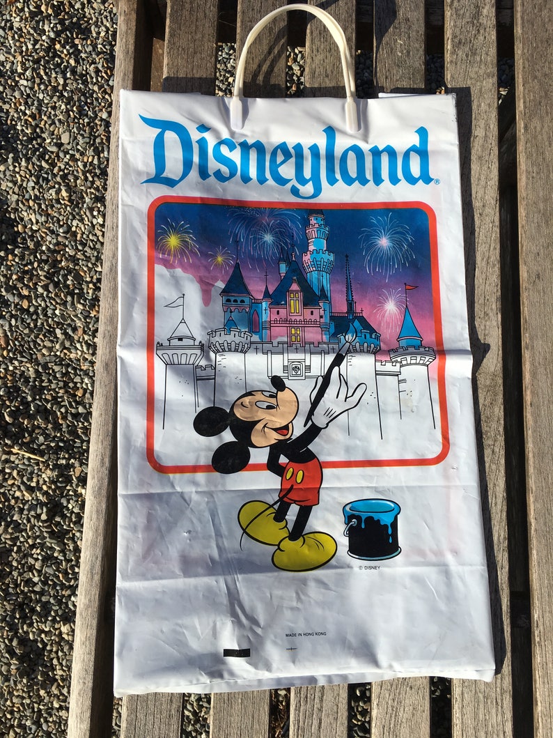 1994 Disneyland Parks Vintage Shopping Bag RARE image 1