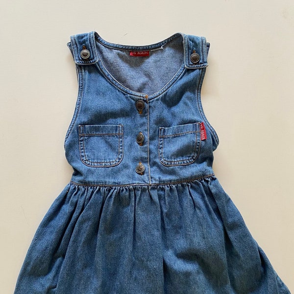 Denim Jumper Dress - Etsy