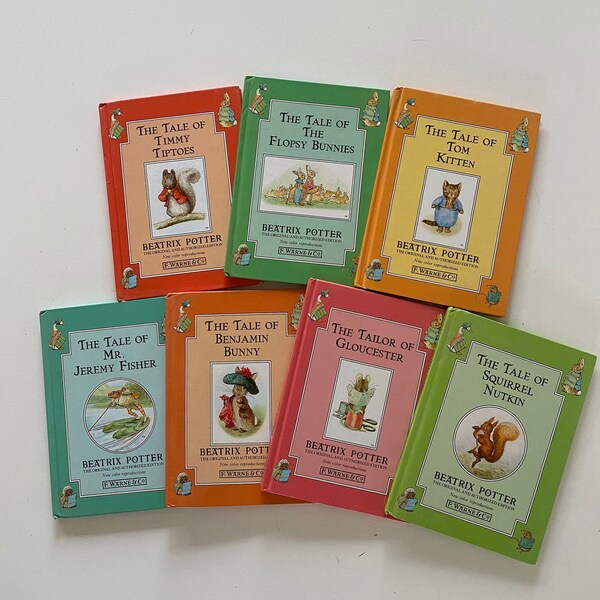 Beatrix Potter Books Etsy