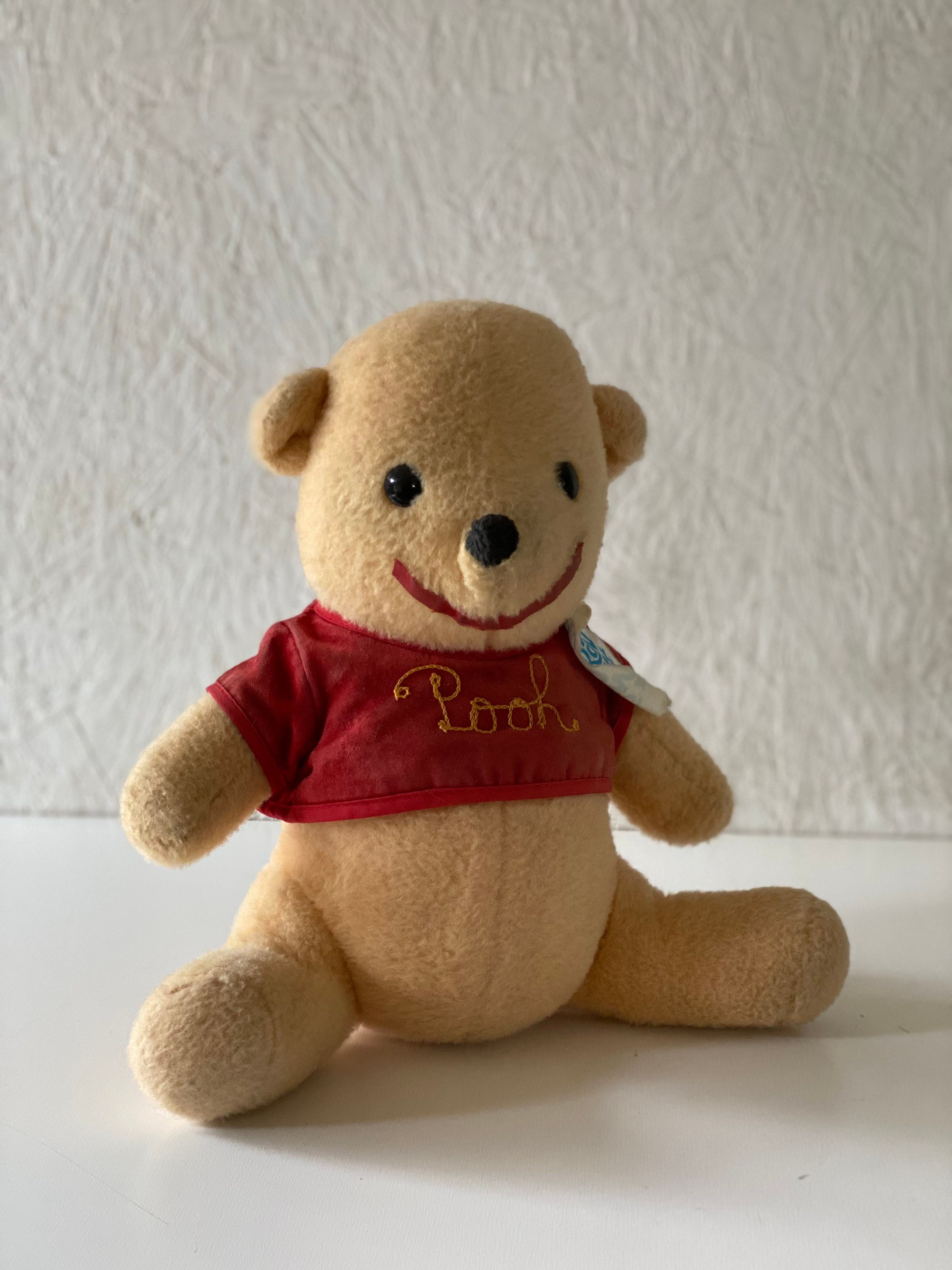 Vintage Winnie the Pooh Stuffed Animal // Disneyland Grad - Etsy Vintage Winnie the Pooh Stuffed Animal // Disneyland Grad - Etsy