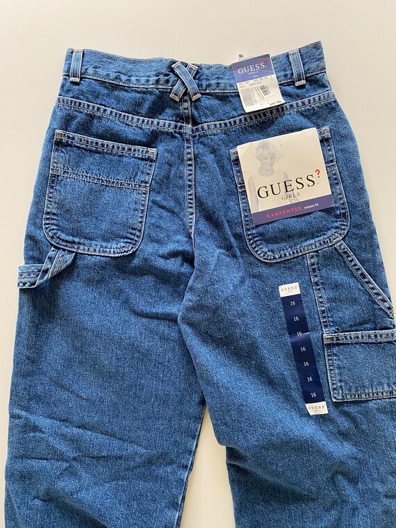 Vintage NWT Girls Guess Jeans Stone Wash Carpente… - image 3