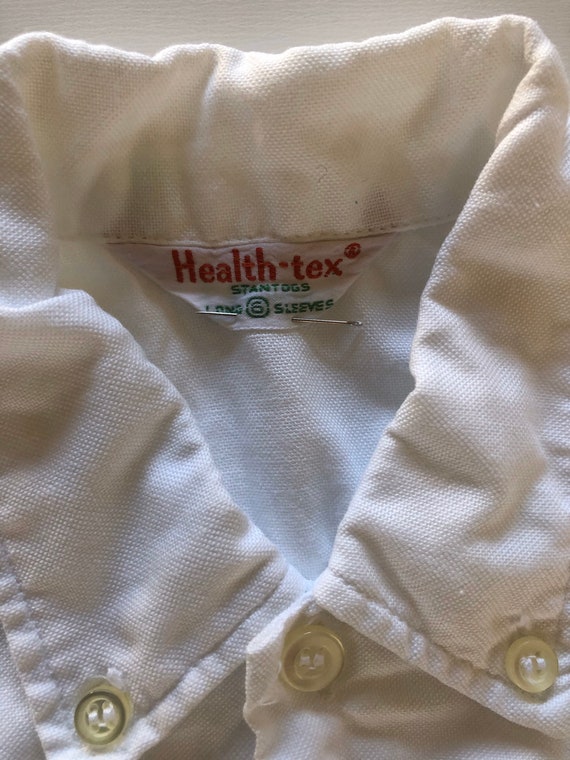 Vintage 60s 70s Boys Health Tex Stantogs Oxford S… - image 4