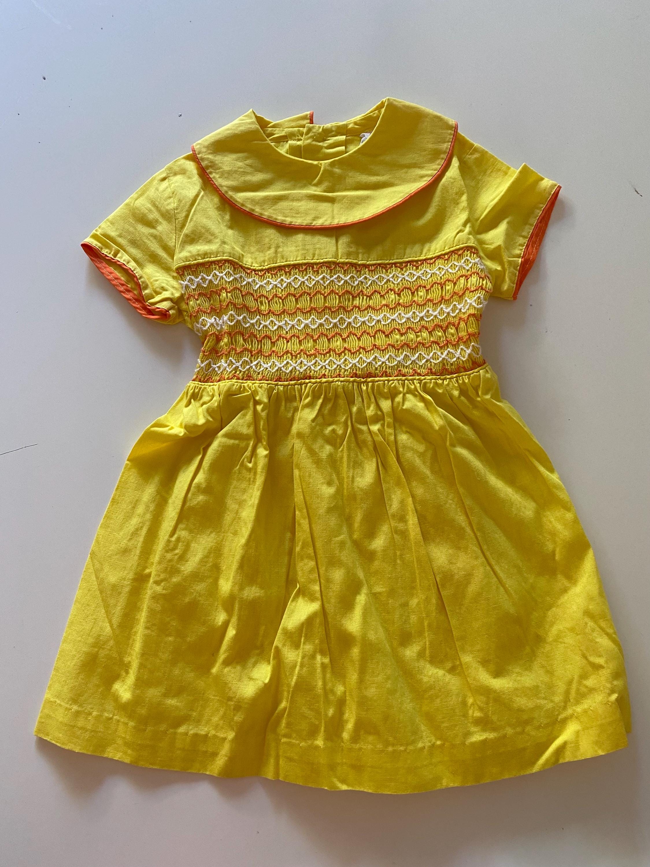 slim fit dress slacks 1960s Flare Sleeve Colorful Daisy Dress