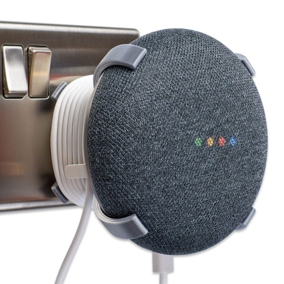 google home mini power socket mount