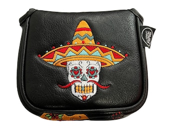 Sugar Skull - Chilli Mallet Putter Cover