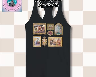 Disney World Muppet Vision Tank Top - Beaker, Kermit & Friends Collage - Perfect Gift for Muppet Lovers