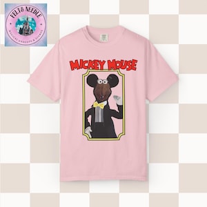 Comfort Colors Rizzo the Rat Mickey Mouse Muppet Vision 3D T-shirt | Disney World Blossom