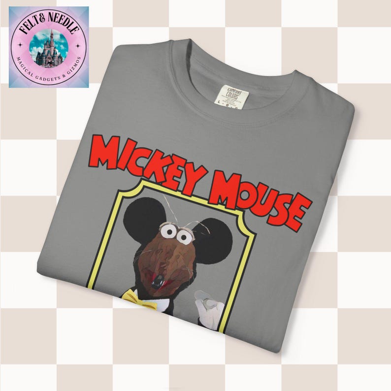 Comfort Colors Rizzo the Rat Mickey Mouse Muppet Vision 3D T-shirt | Disney World image 12
