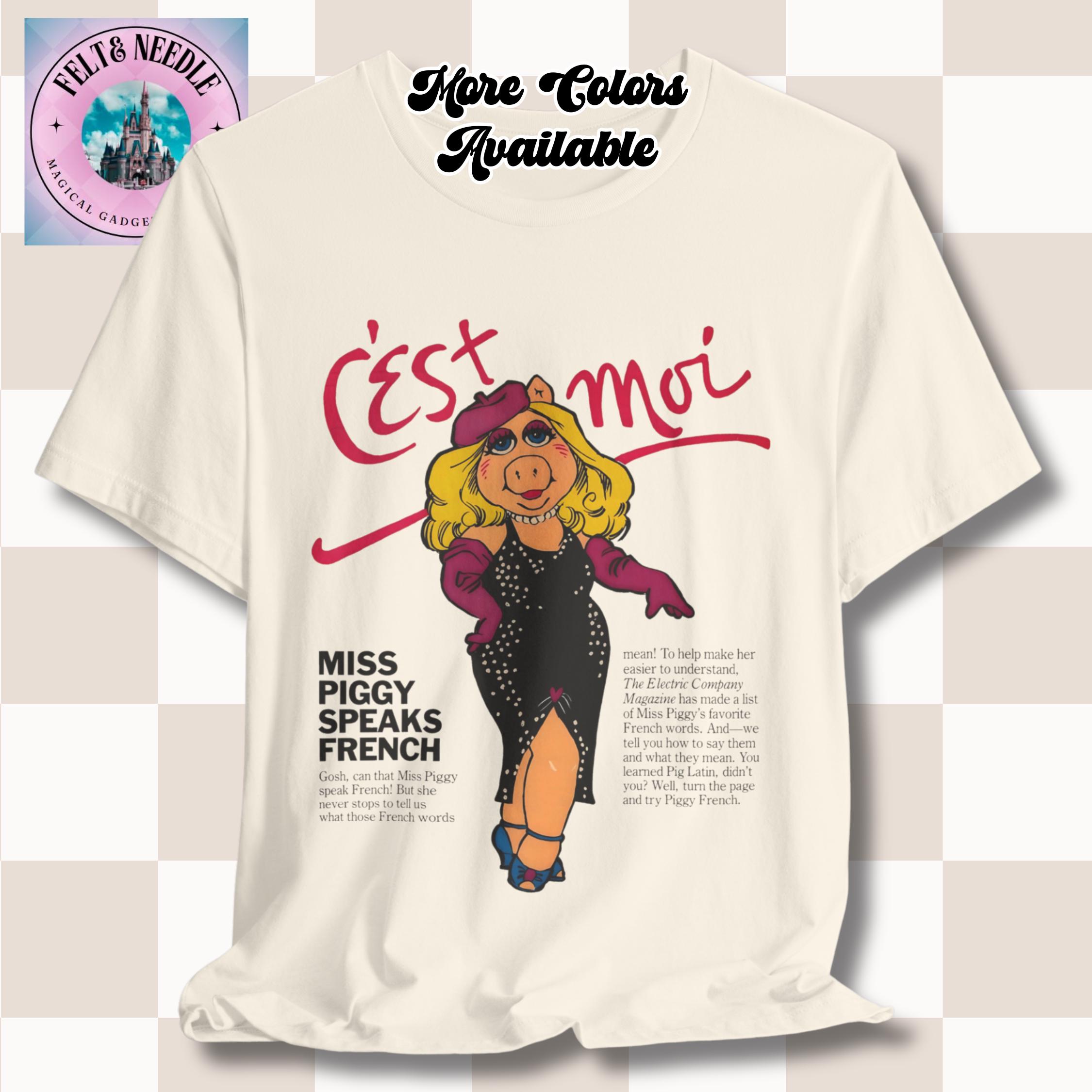 Miss Piggy Magazine Cover Unisex Tee - Muppet Lover Gift, Funny