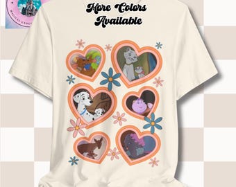 Disney Moms Retro Unisex Tee, Mrs Potts and Chip, Bambi, Kanga and Roo, Mothers Day Tee, Duchess with Marie, Jumbo with Dumbo,