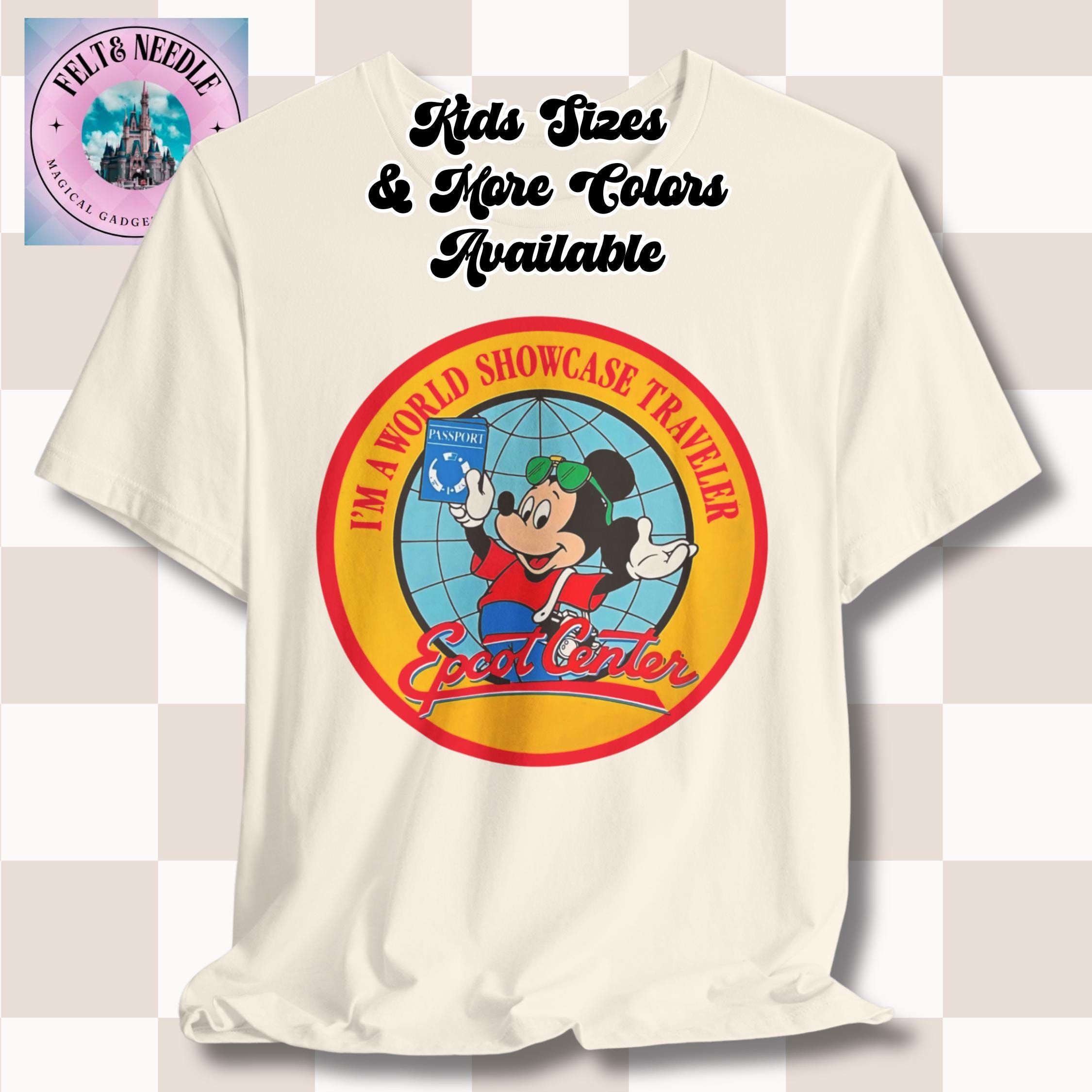 ディズニー ミッキーマウス エプコット ワールドショーケース Tシャツ 