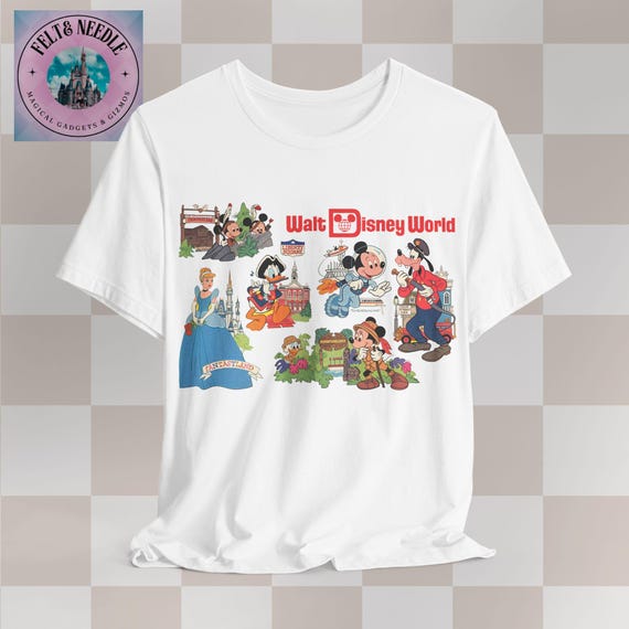 ヴィンテージ ウォルト・ディズニー・ワールド・ランド Tシャツ