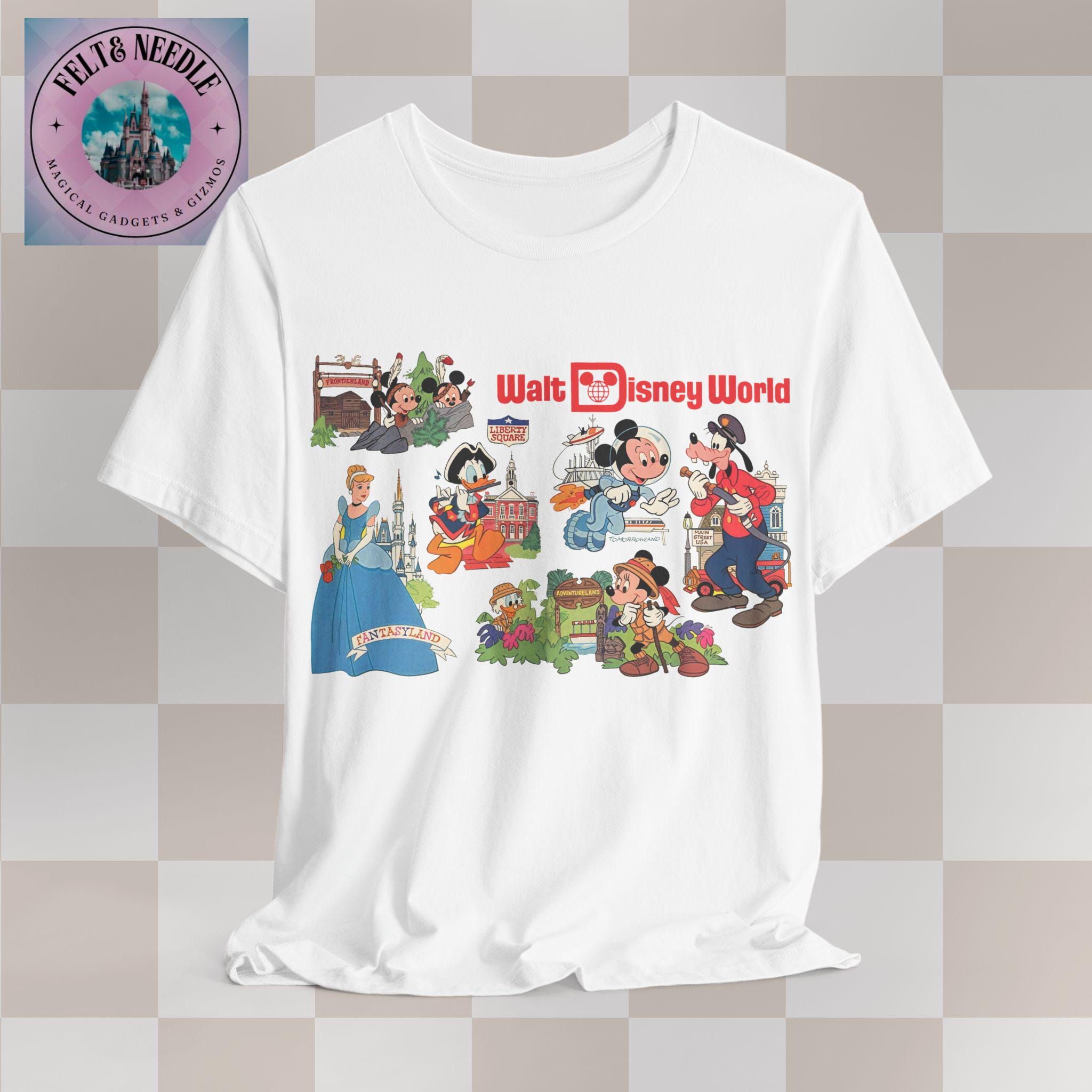 ヴィンテージ ウォルト・ディズニー・ワールド・ランド Tシャツ 