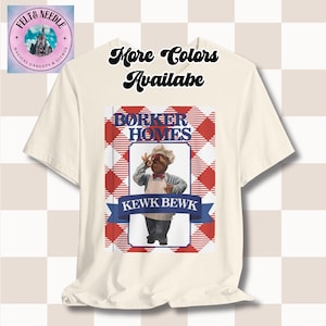 Muppets Swedish Chef Tee, Vintage Cookbook Cover Shirt, Bork Homes Kewk Bewk, Unisex Top, Retro Kitchen Apparel, Funny Chef Gift