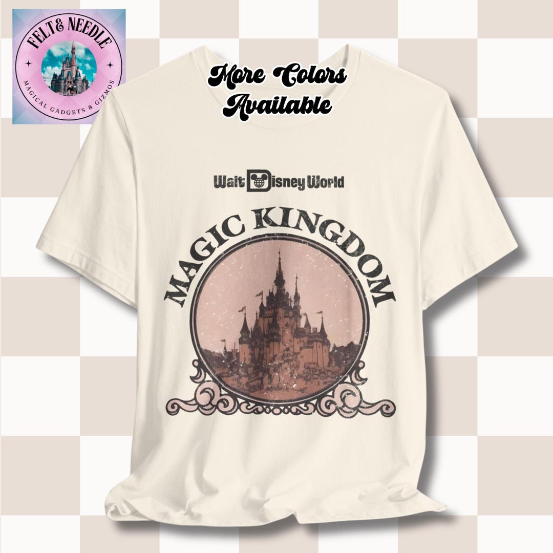 80s Disney マジックキングダム シンデレラ城 Tシャツ XL USA製 ディズニー シンデレラ城 1981 マジックキングダム シャツ