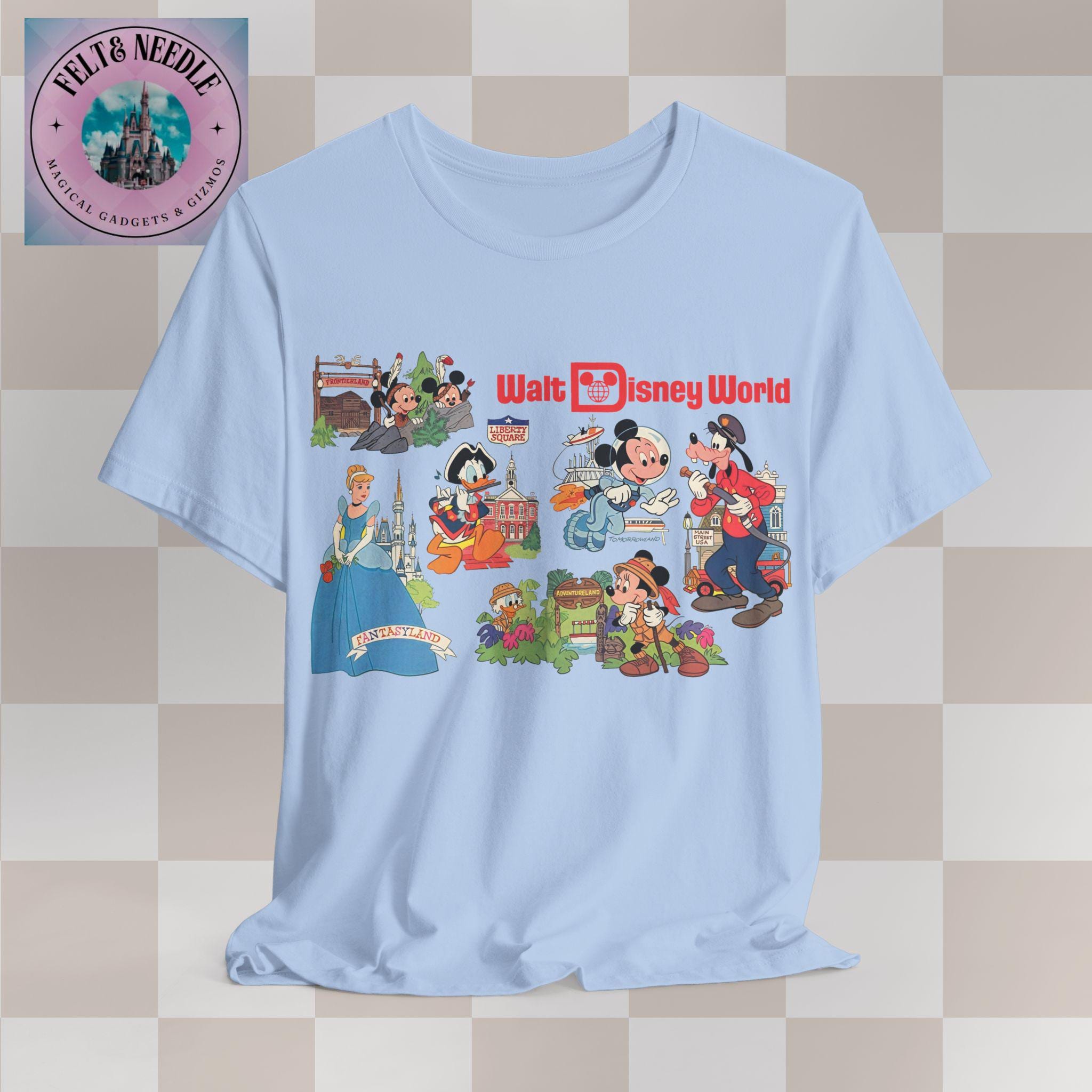 ヴィンテージ ウォルト・ディズニー・ワールド・ランド Tシャツ