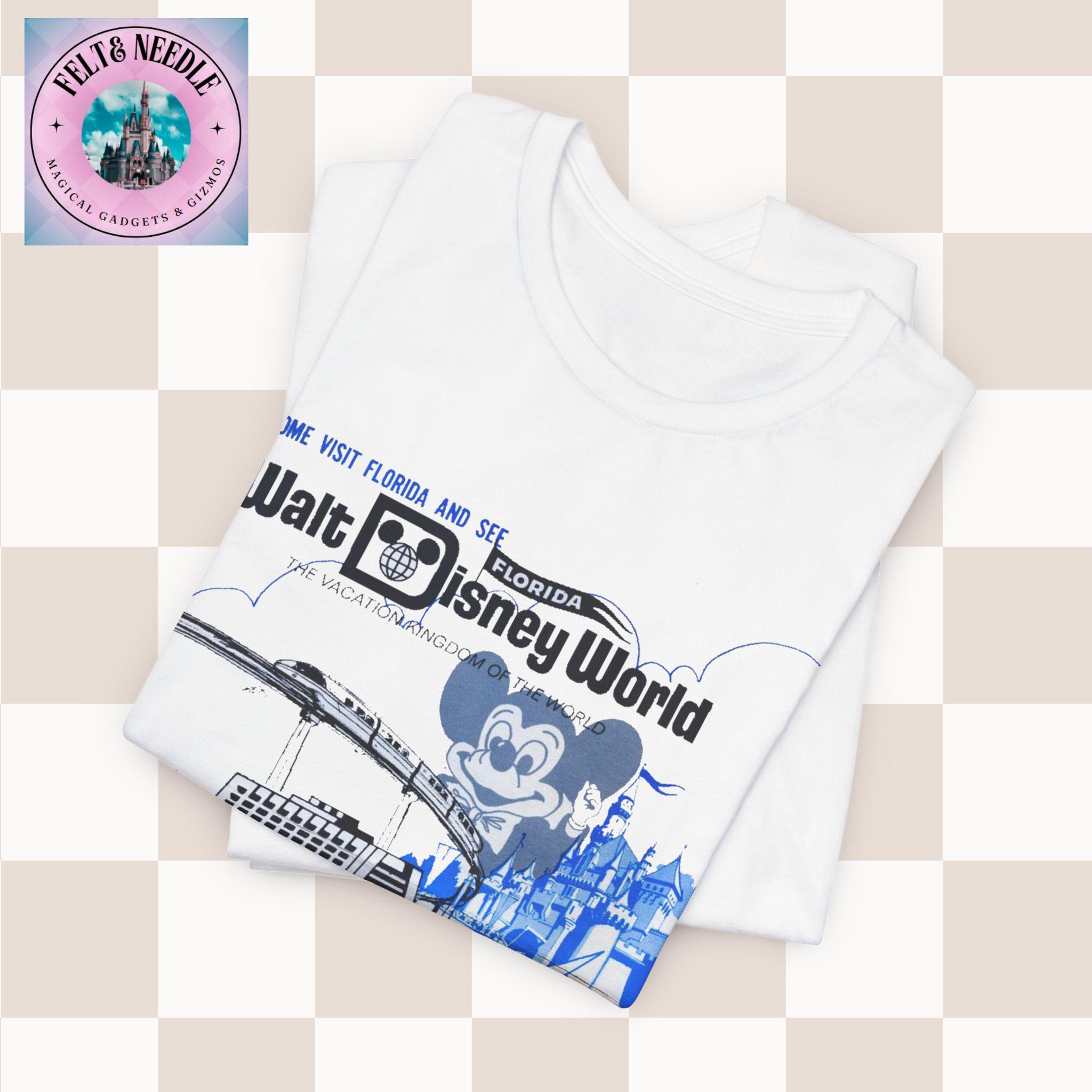 ヴィンテージ ディズニーワールド ミッキーマウス Tシャツ、1970年代 