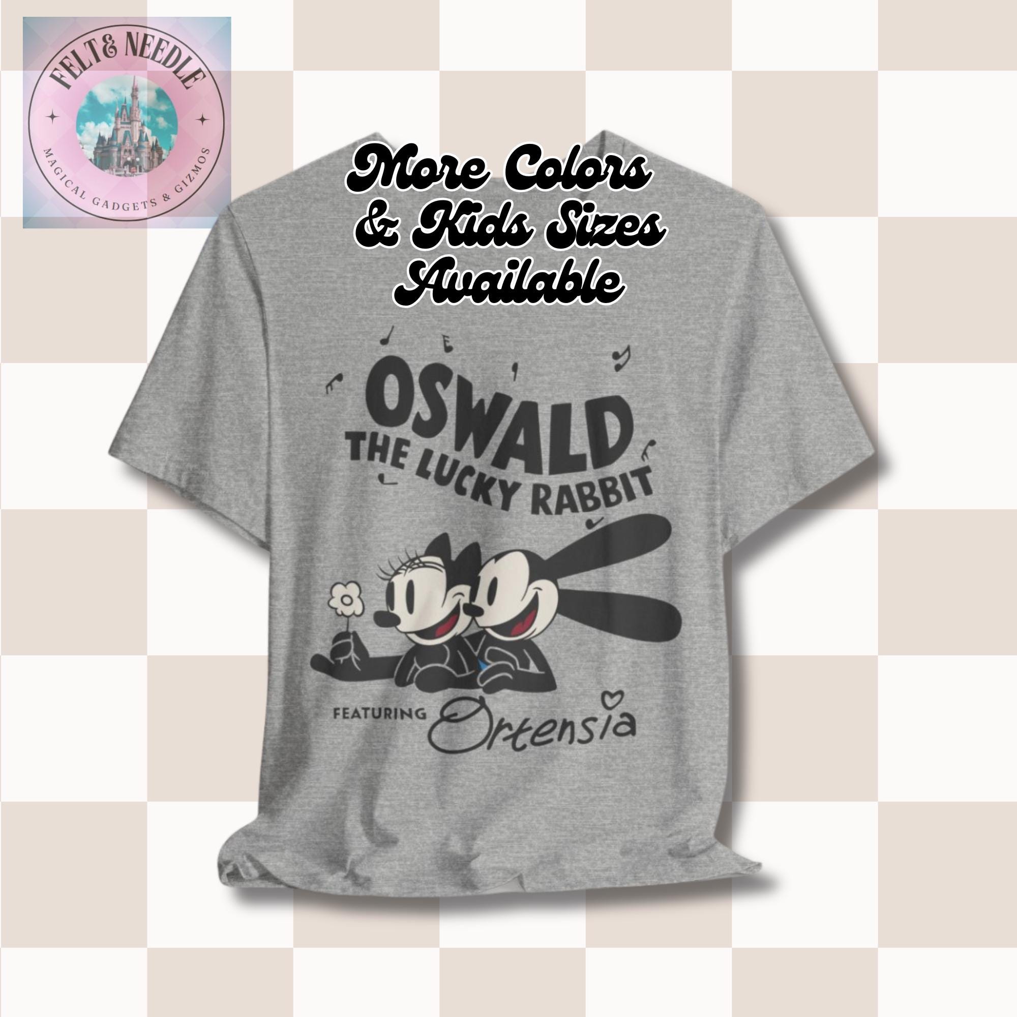 Oswald the Lucky Rabbit Unisex T-shirt, Tee, Short Sleeve, Disney