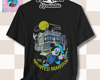 ヴィンテージ ミッキーマウス ホーンテッドマンション Tシャツ、レトロ