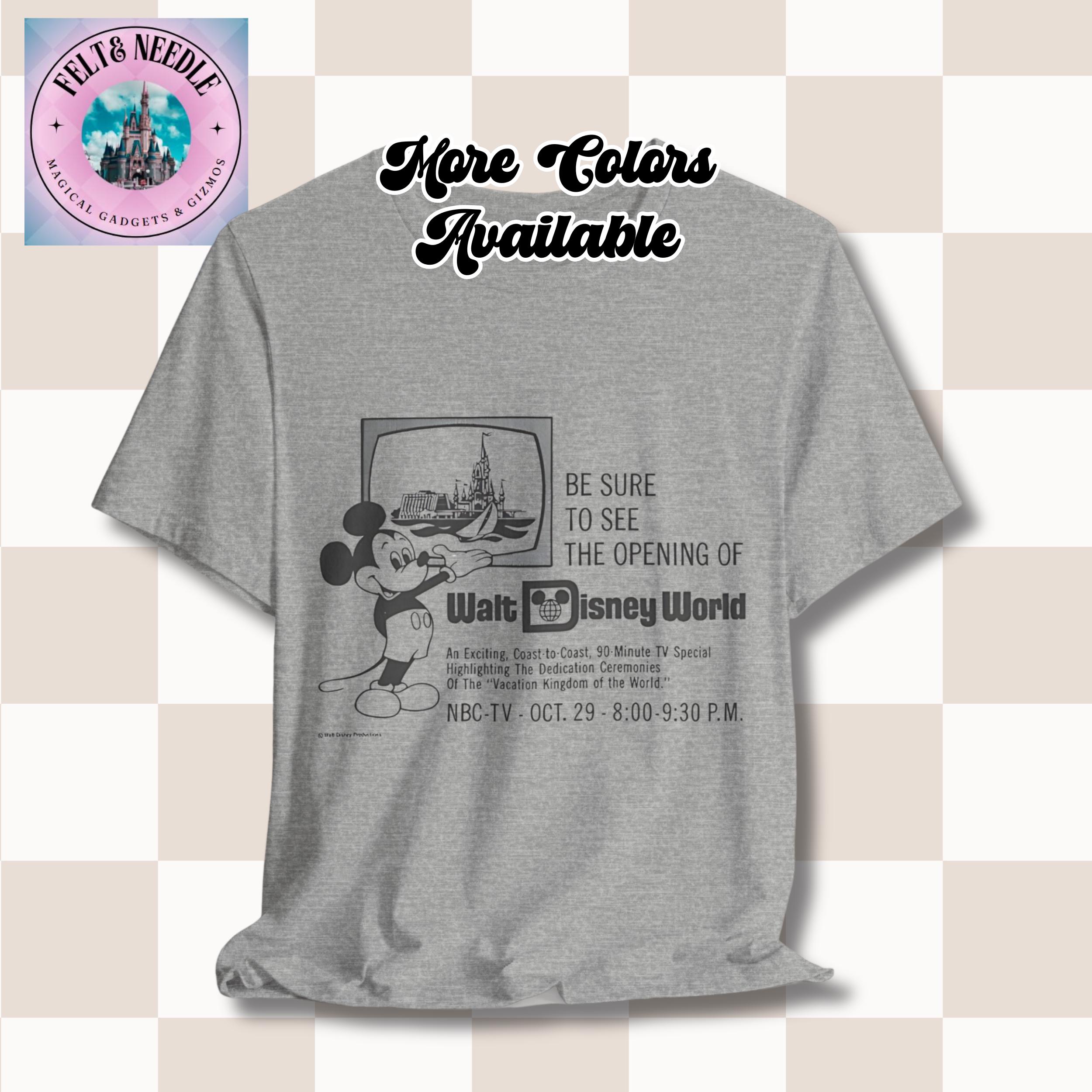 90s ディズニー レア ワールド バケーション アトラクション Tシャツ