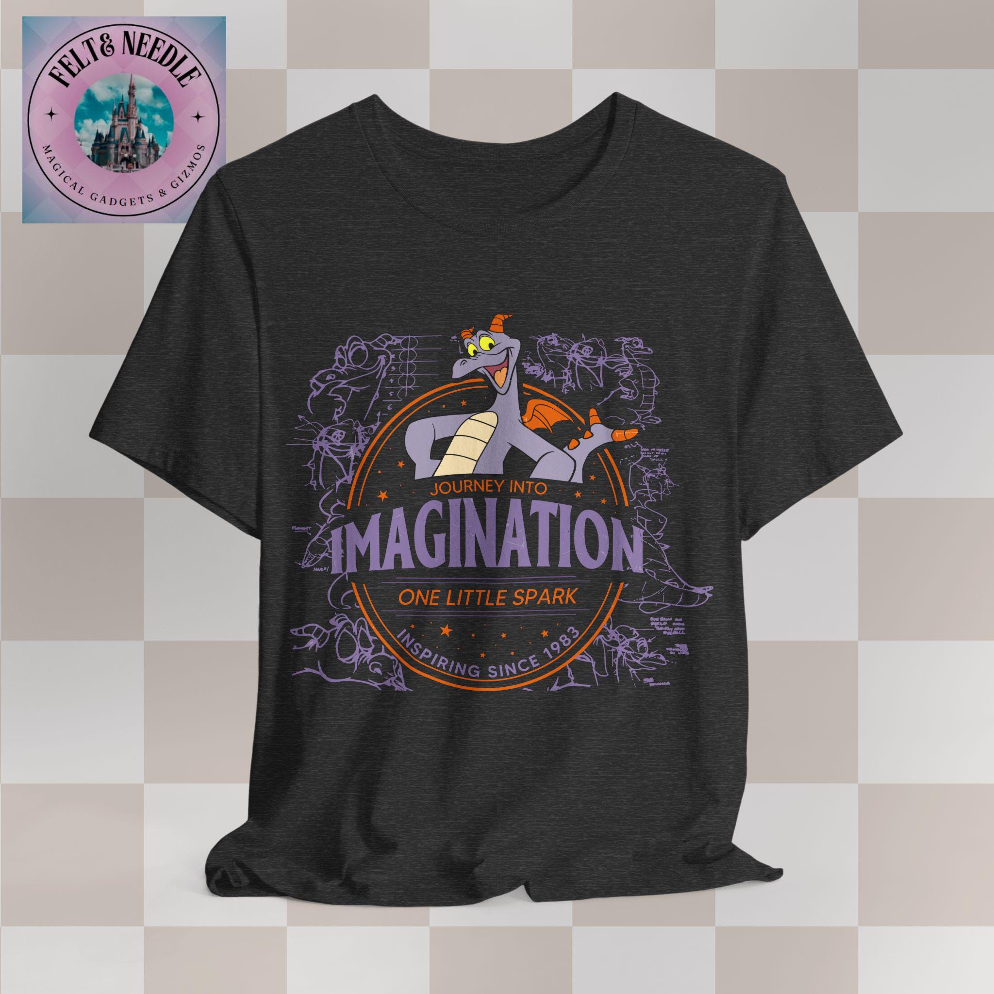 エプコット フィグメント イマジネーション Tシャツ、ディズニー T 