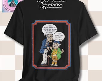 Muppet Vision 3D Statler and Waldorf Tee, Unisex T-Shirt, Hollywood Studios Shirt, Funny Graphic Tee, Movie Lover Gift, Theme Park Apparel