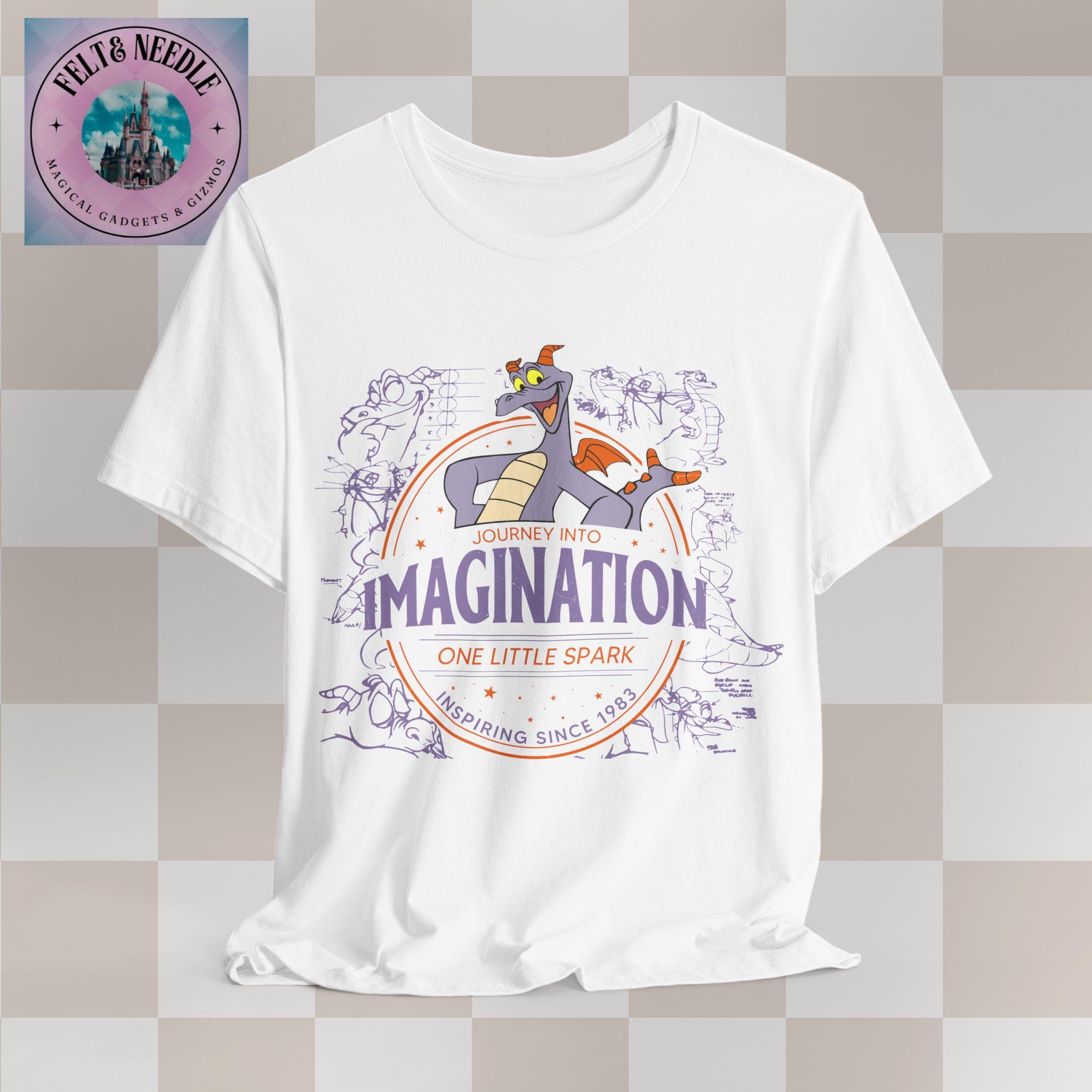 エプコット フィグメント イマジネーション Tシャツ、ディズニー T 