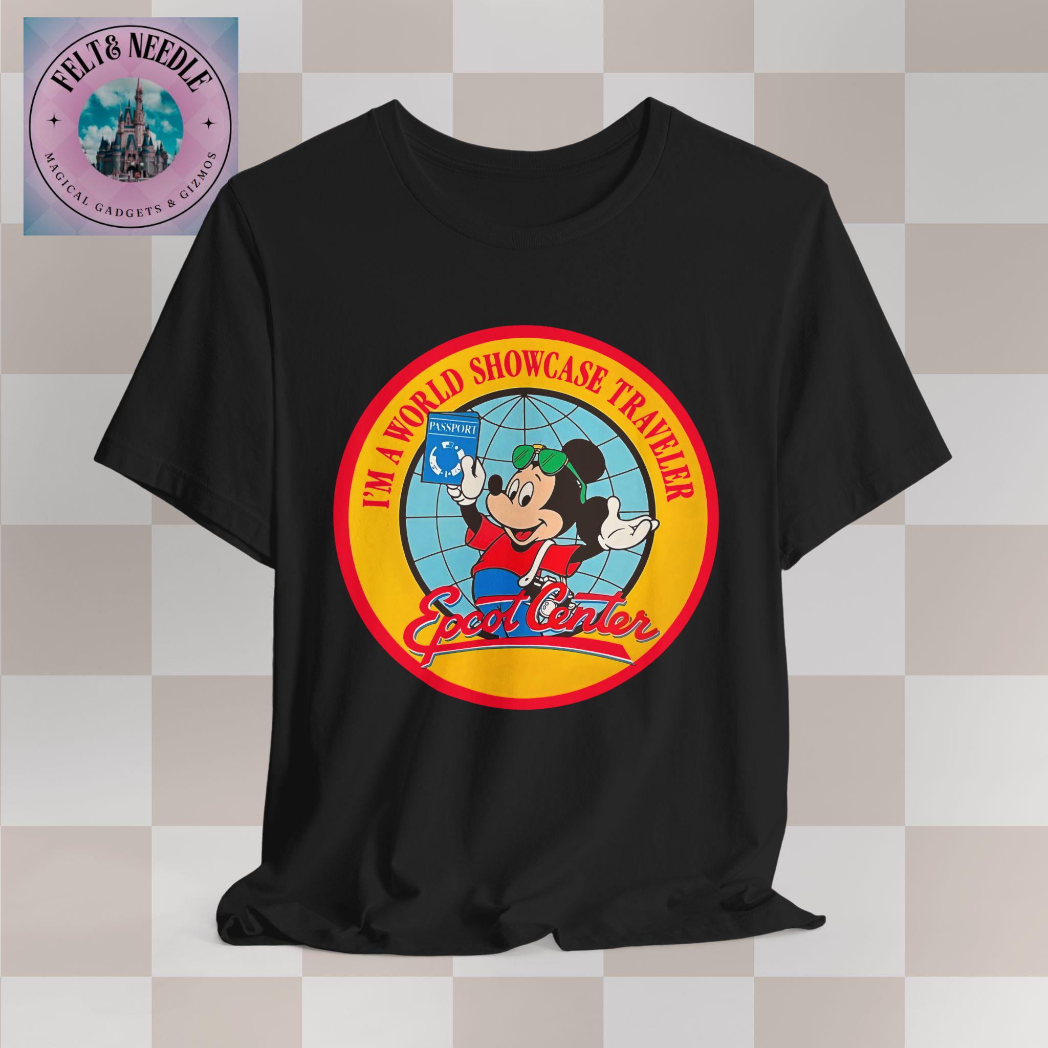 ディズニー ミッキーマウス エプコット ワールドショーケース Tシャツ 