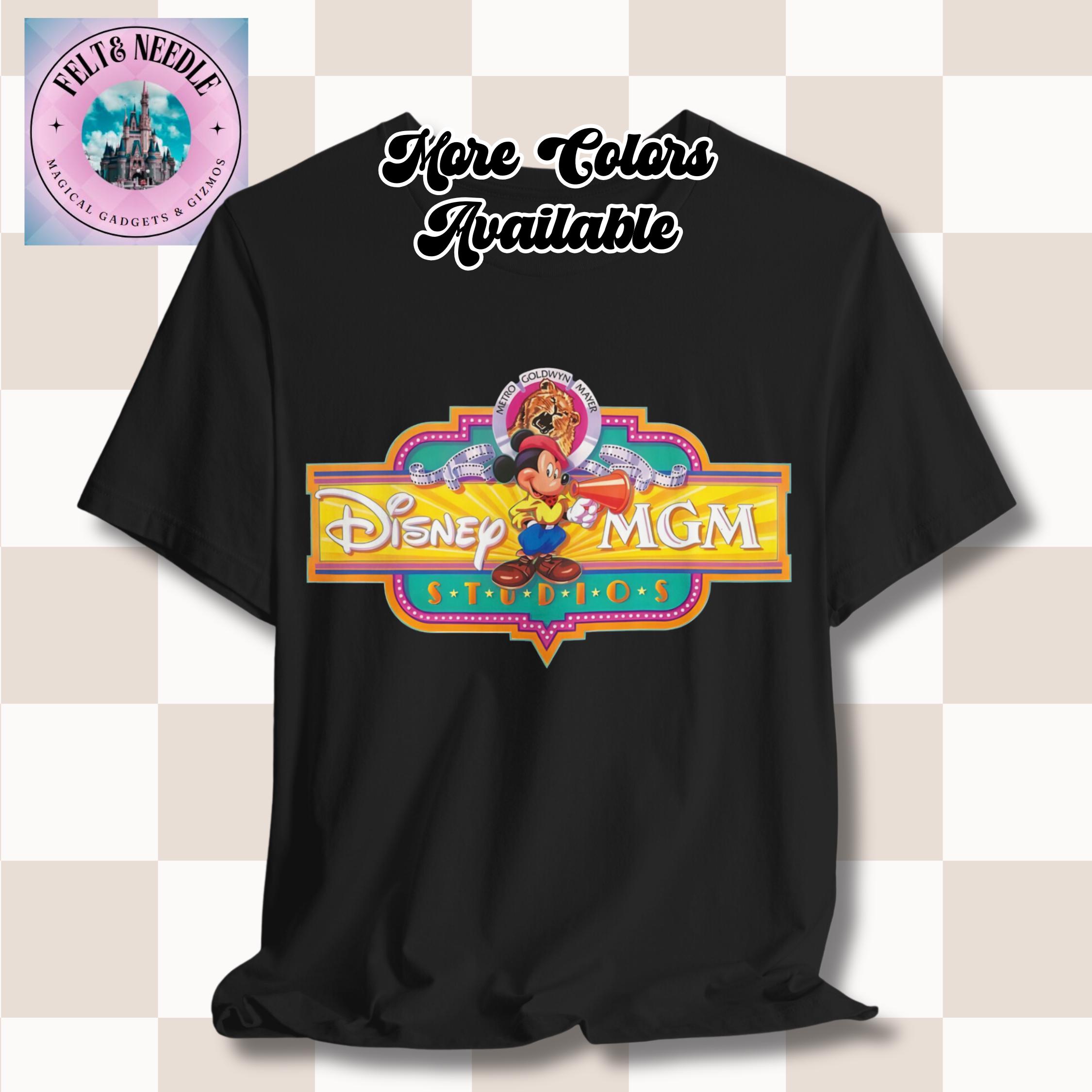 レア　disney MGM アトラクション　チェックリスト　tシャツ XL 黒 レア disney MGM アトラクション チェックリスト tシャツ XL 黒