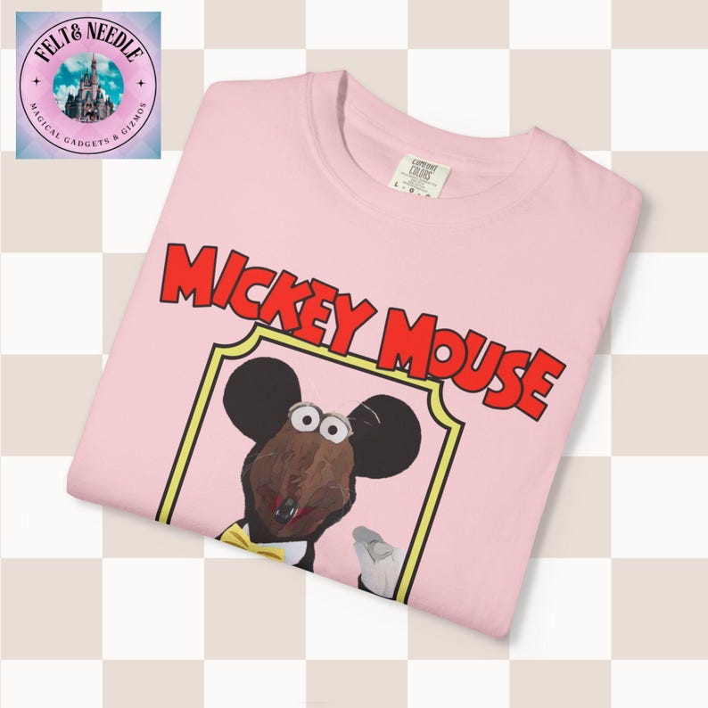 Comfort Colors Rizzo the Rat Mickey Mouse Muppet Vision 3D T-shirt | Disney World image 13