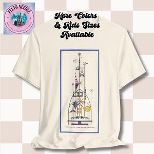 Vintage 1964 New York Worlds Fair Es ist eine kleine Welt Unisex T-Shirt, Retro Ticket Design, Classic Fair Souvenir Shirt, Sammlerstück