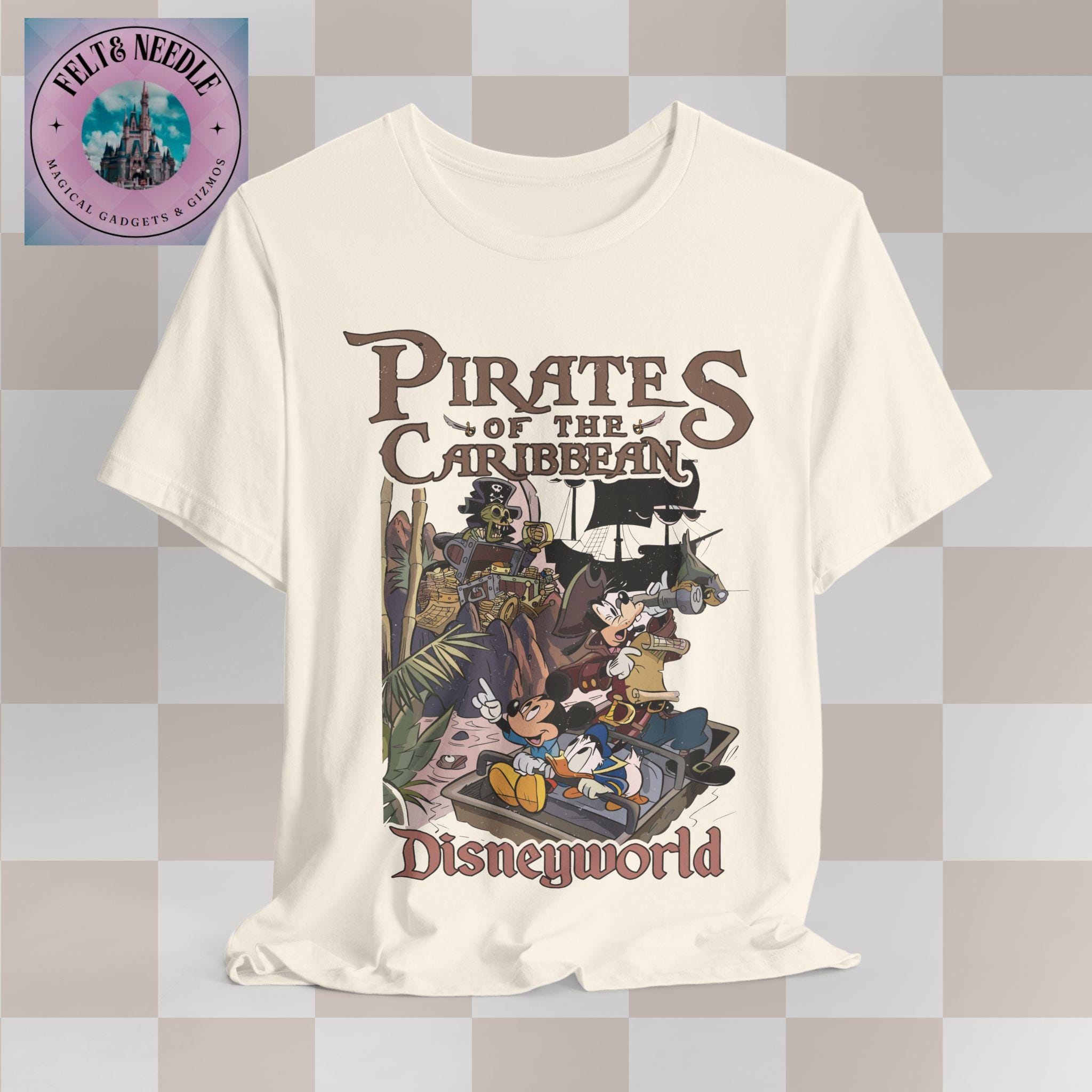Pirates of the Caribbean Mickey and Friends Disney World Tee 