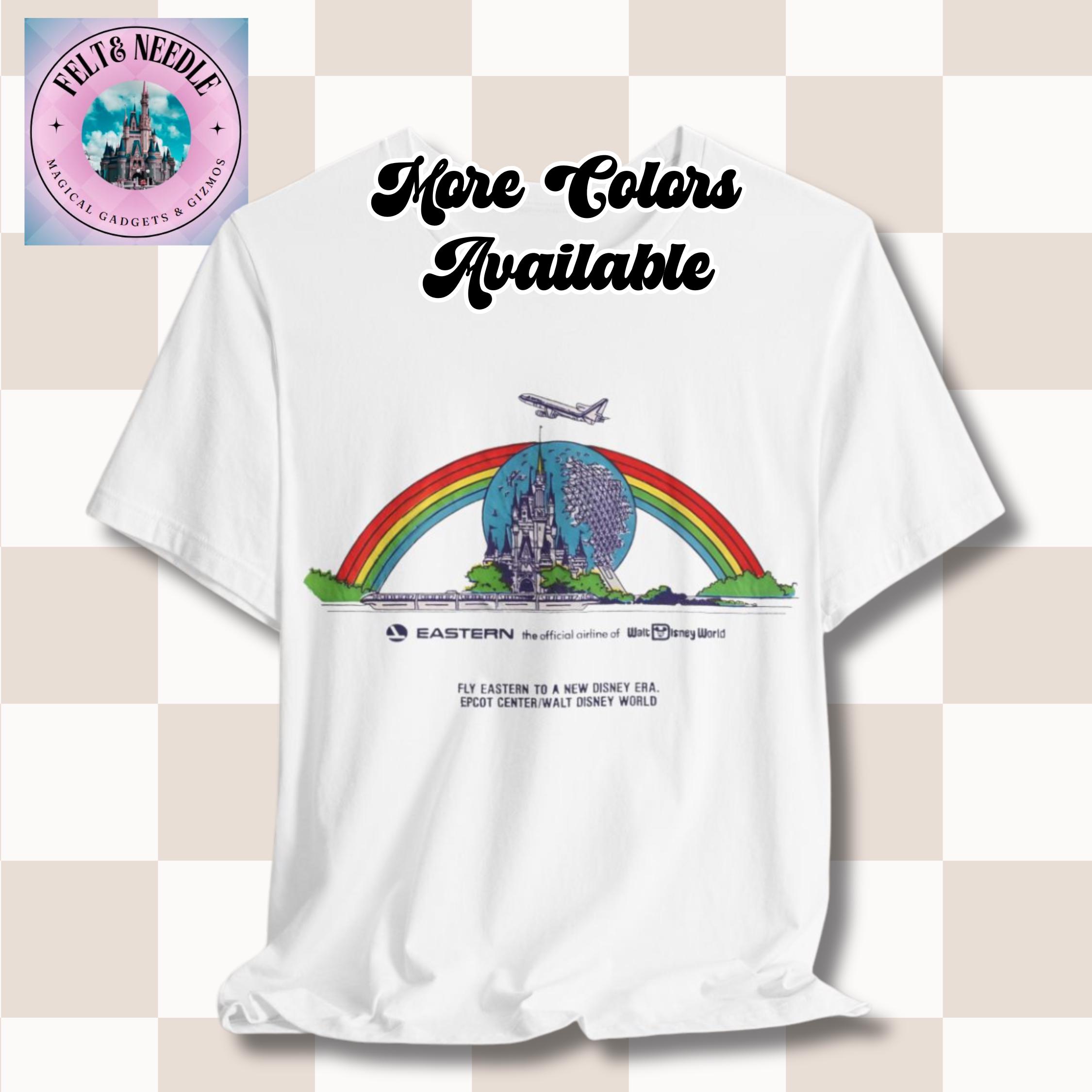 ヴィンテージ ウォルト・ディズニー・ワールド Tシャツ、レトロ