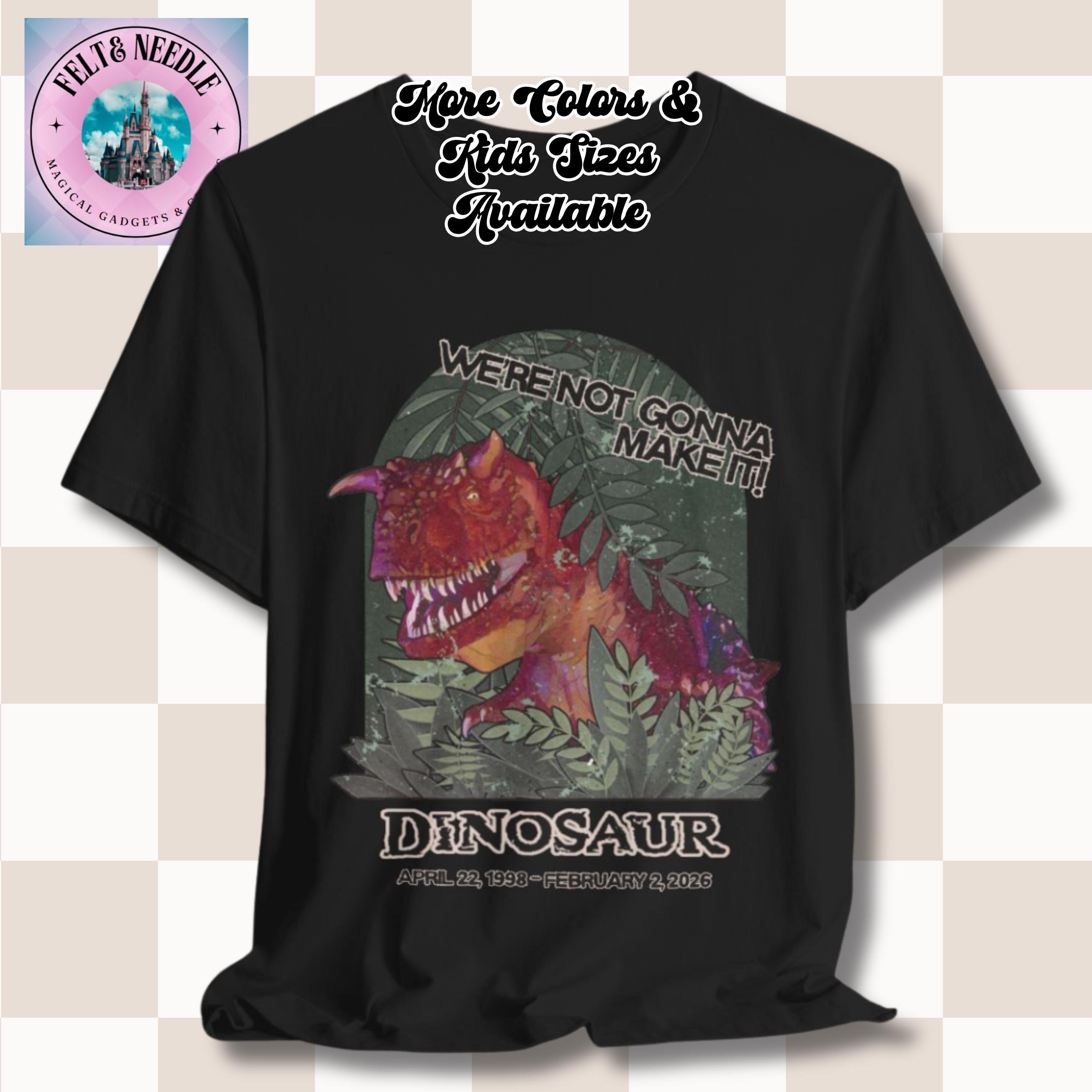 ディズニー アニマルキングダム 恐竜Tシャツ、ヴィンテージテーマ 