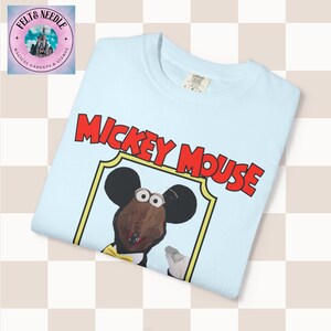 Comfort Colors Rizzo the Rat Mickey Mouse Muppet Vision 3D T-shirt | Disney World image 11