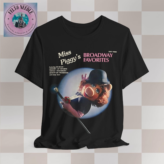 Retro Miss Piggy Tee, Muppet Show Fan Shirt, Funny 70s 80s Style