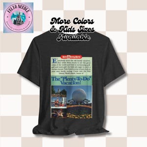 Vintage Retro Disney World Tee, Unisex T-Shirt for 80s 90s Fans, Disneyland Vacation Shirt, Graphic Tee, Disney Fan Gift, Magical Travel