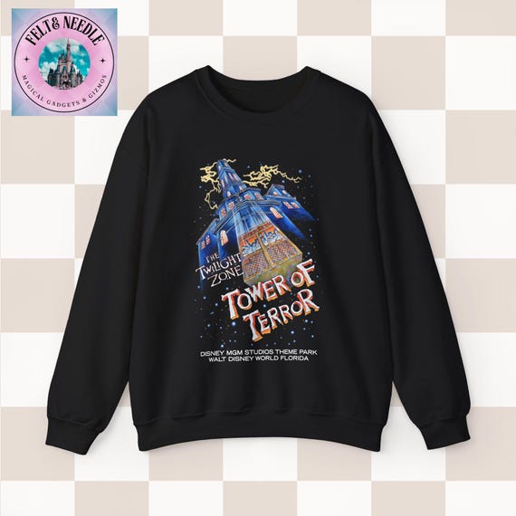 Disney ディズニー タワーオブテラー ヴィンテージスウェット Tシャツ