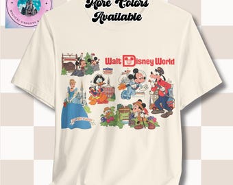 ヴィンテージ ウォルト・ディズニー・ワールド・ランド Tシャツ