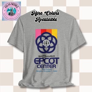 Retro Epcot Center Tee, Unisex Shirt, Vintage Epcot Opening Announcement T-Shirt, Future Begins 1982 Top, Epcot October 1 Tee, Disney